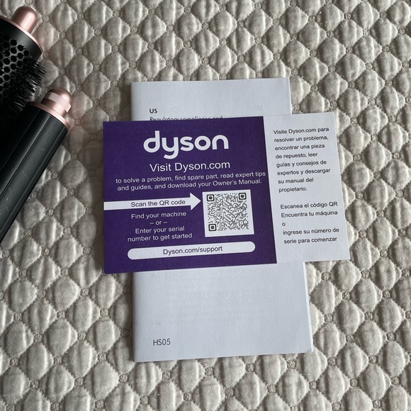 Dyson Airwrap Styler with Black and Pink Accents - Picture 4 of 4